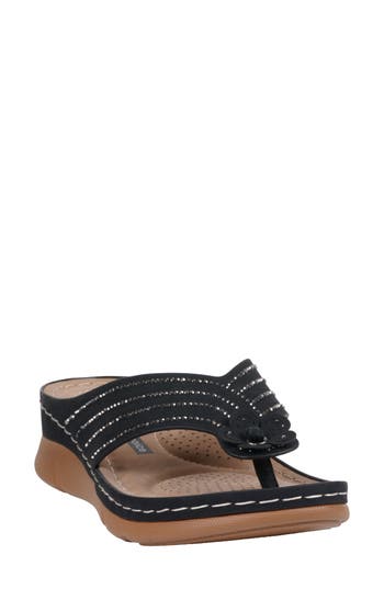 Gc Shoes Amari Comfort Sandal In Black