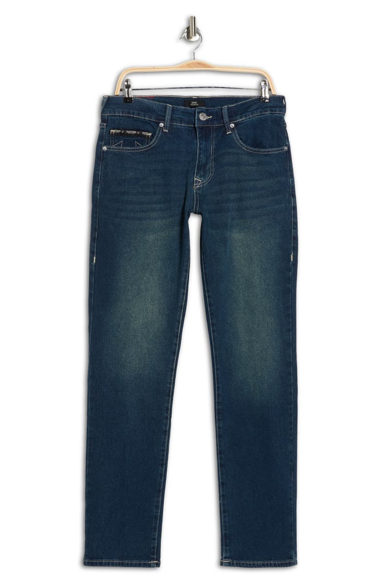 True Religion Geno Slim Fit Jeans, Alternate, color, Dark Woodland Wash