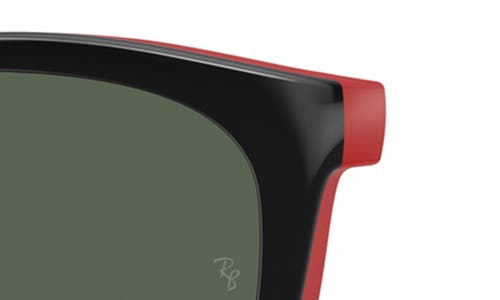 Ray Ban Ray-ban Kids' 45mm Phantos Optical Glasses & Clip-on Sunglasses In Dark Green