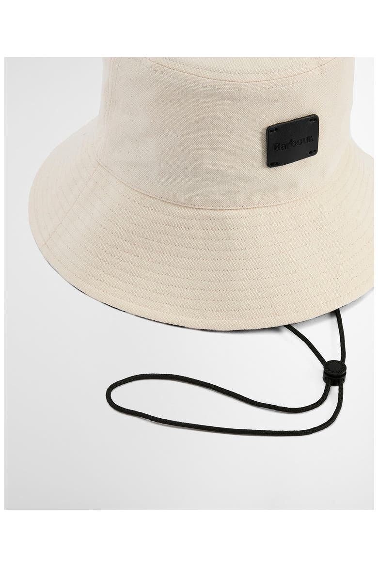 Selena Cotton Twill Bucket Hat, Alternate, color, ECRU