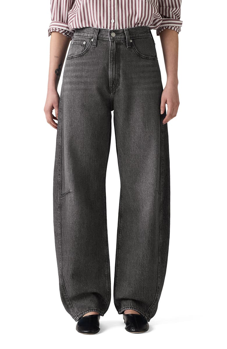 Levi's Cinch High Waist Barrel Jeans, Main, color, Past Lives