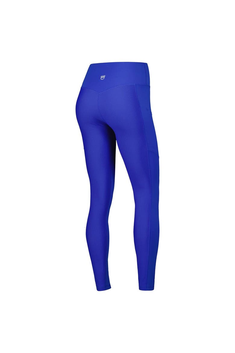 Women's  Royal Florida Gators 7/8 Mixed Media Pocket iLeggings, Alternate, color, Royal