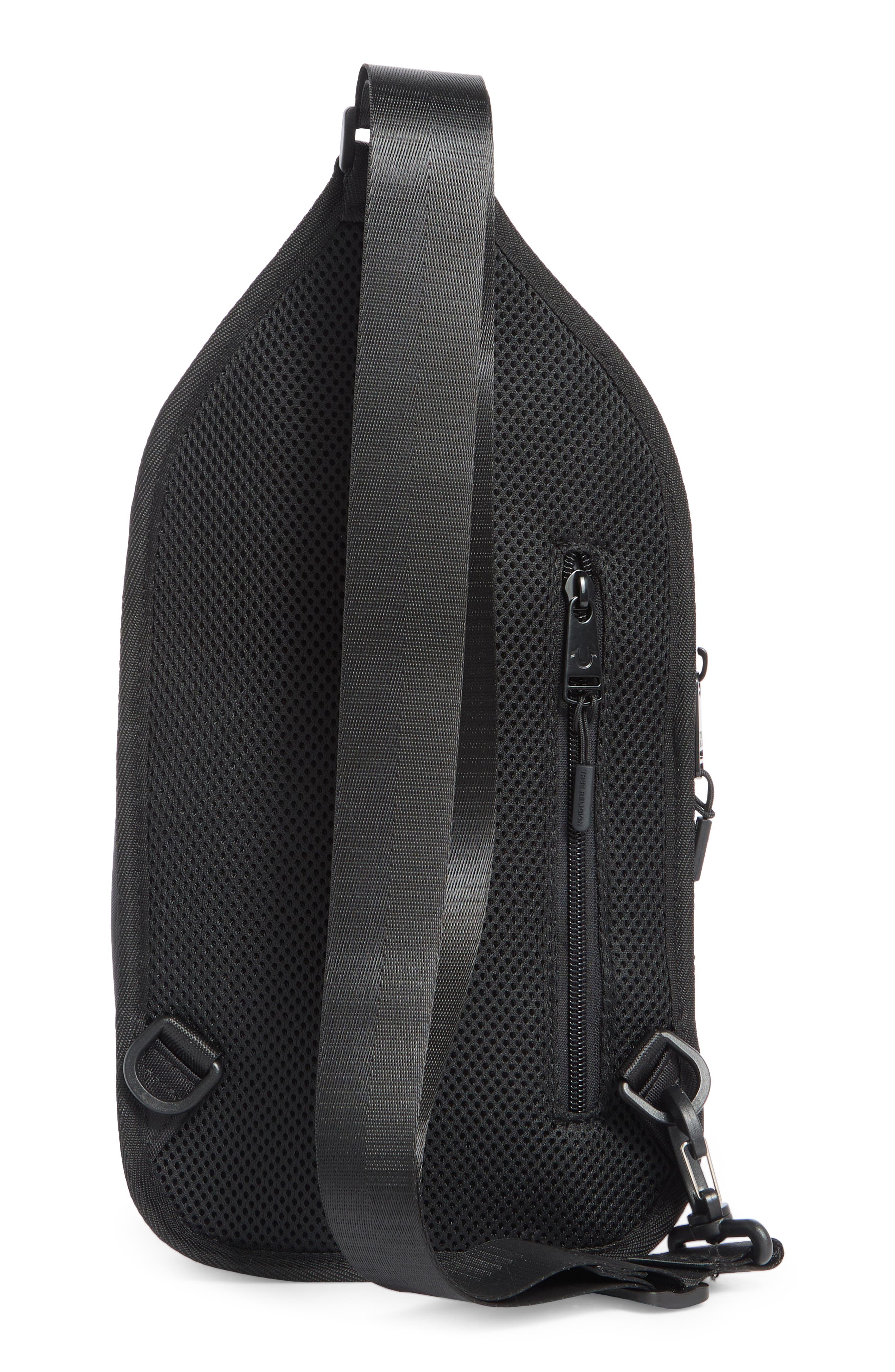 True Religion Pippen Sling Crossbody Bag, Alternate, color, Black