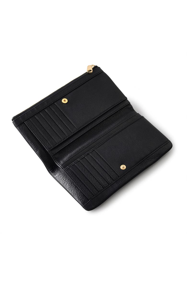 Mallow Street Large Bifold Wallet, Alternate, color, BLACK