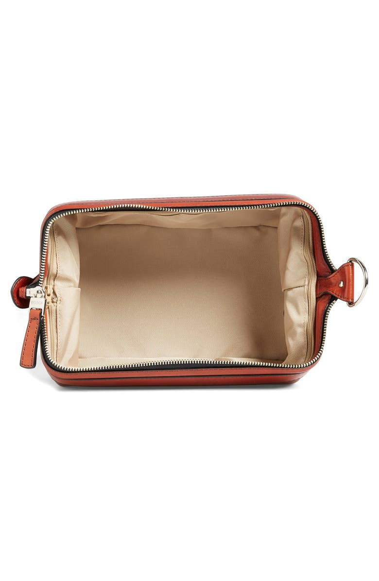 Bosca Leather Dopp Kit, Alternate, color,