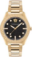 Versace Greca Dome Bracelet Watch, 42mm