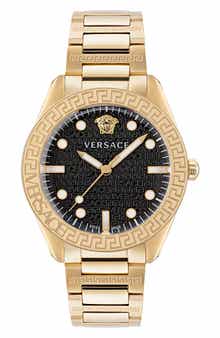 Versace Greca Dome Bracelet Watch, 42mm