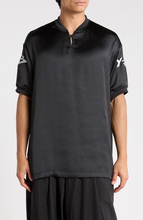 Liquid Logo Satin Jersey