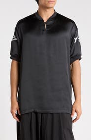 Y-3 Liquid Logo Satin Jersey