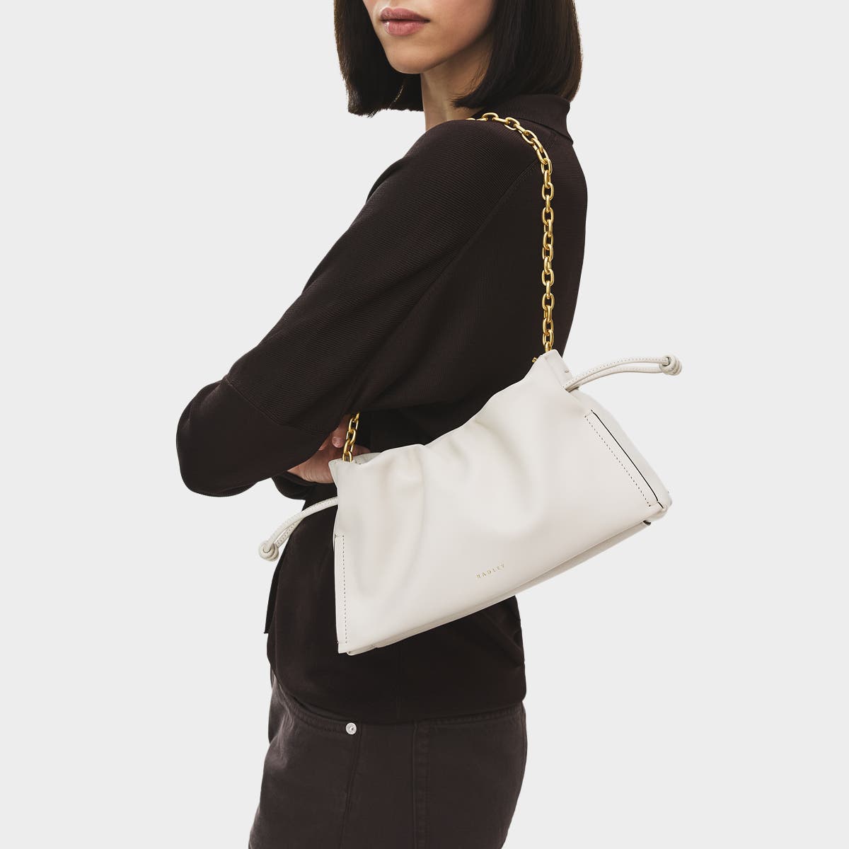 Radley The Roxburgh Medium Chain Clutch, Alternate, color, Salt