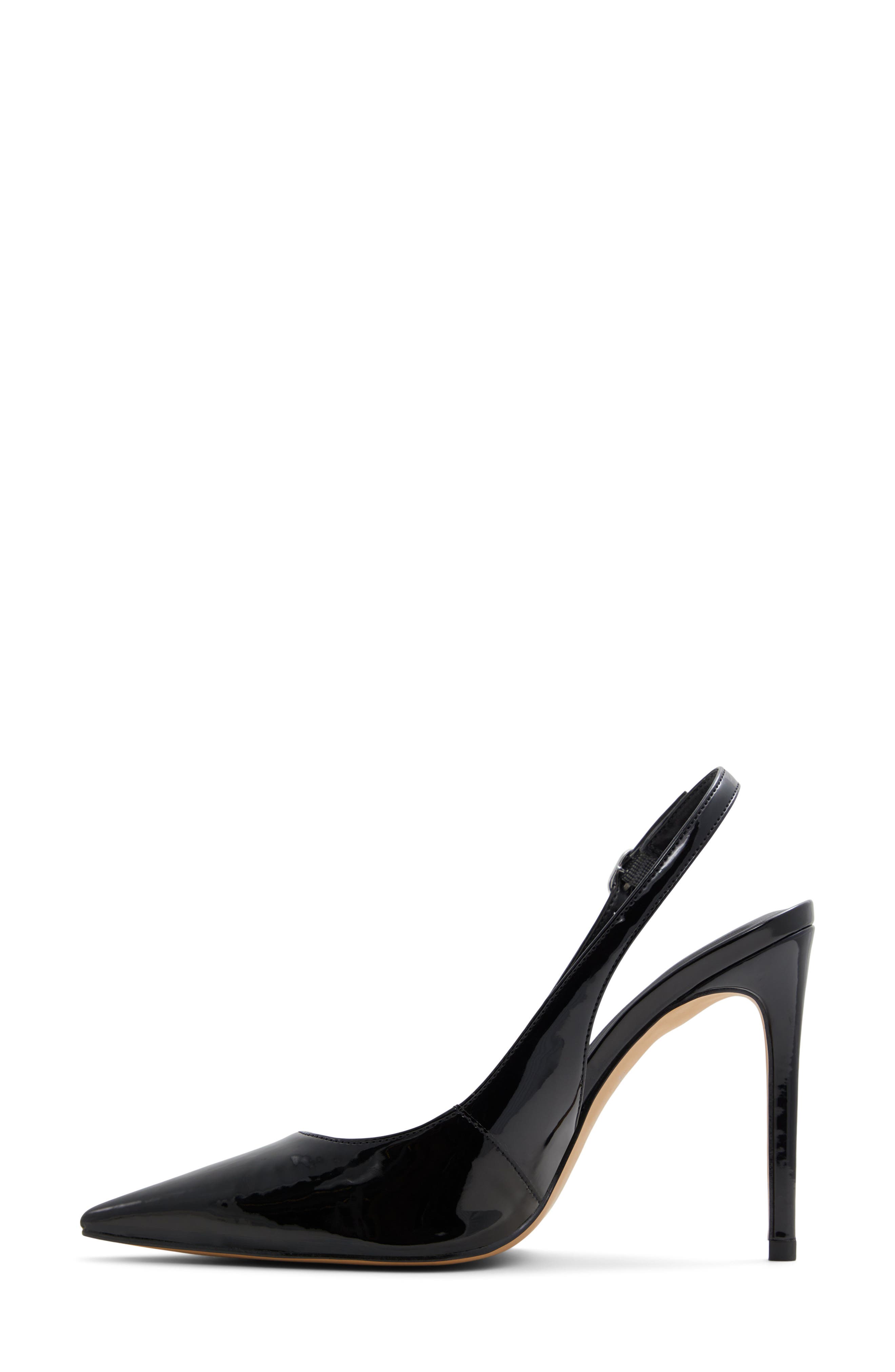 ALDO Stessy Slingback Pointed Toe Pump, Alternate, color, Black