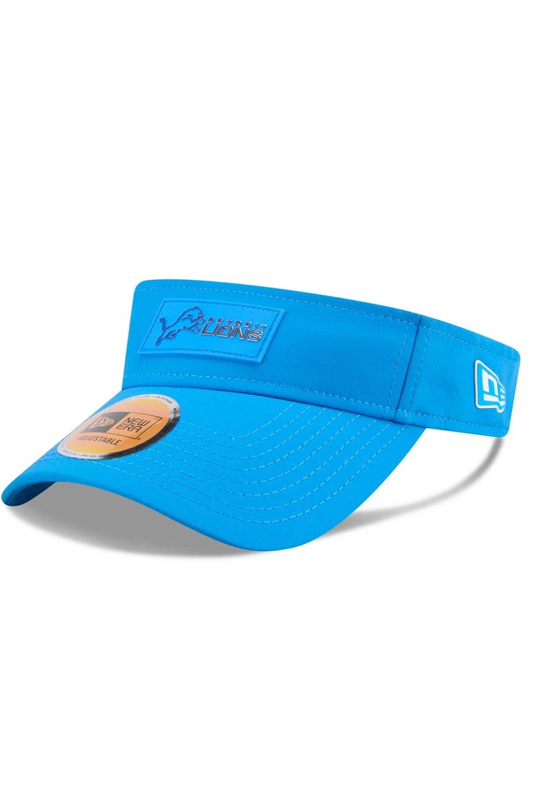 Men's New Era Blue Detroit Lions 2025 Sideline  Visor, Main, color, Blue