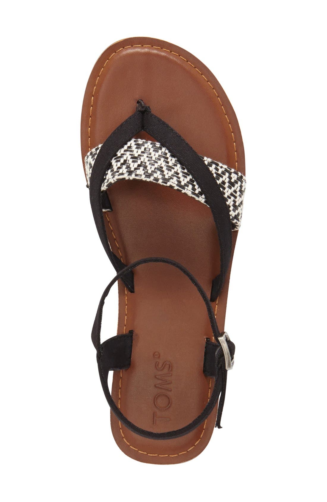 Lexie Sandal, Alternate, color, BLACK/ BLACK LEATHER