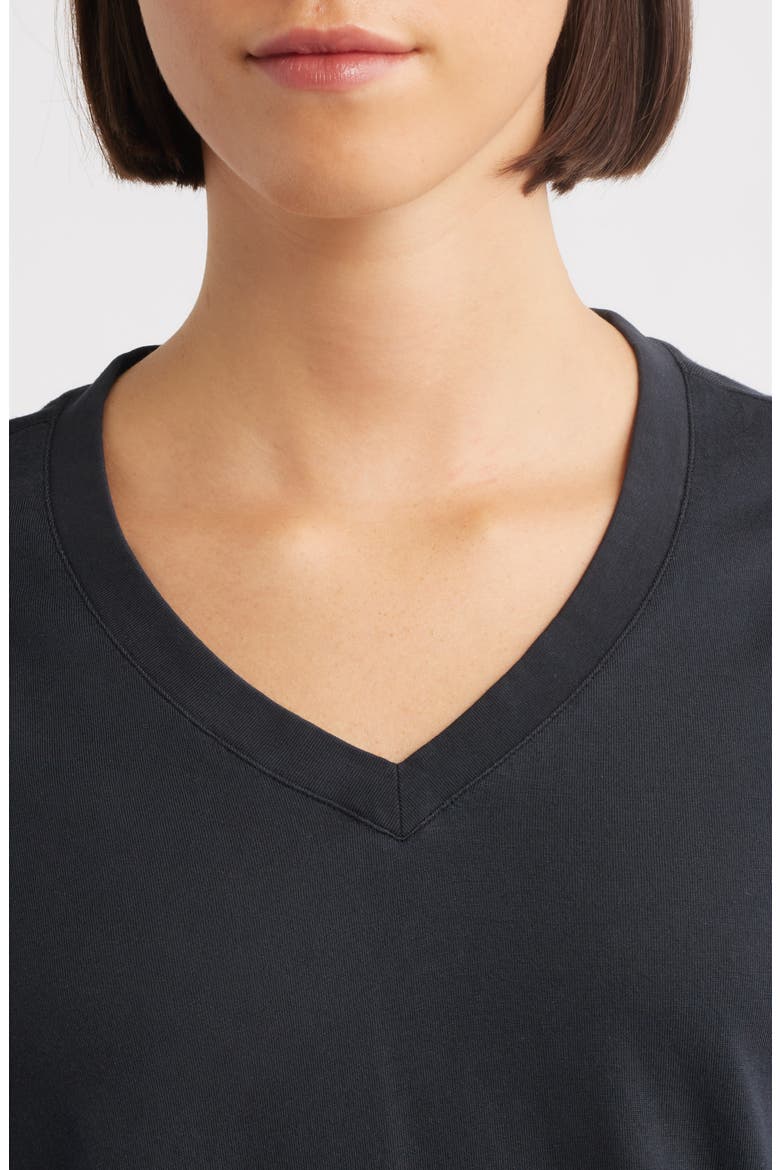 Beth Long Sleeve T-Shirt, Alternate, color, BLACK