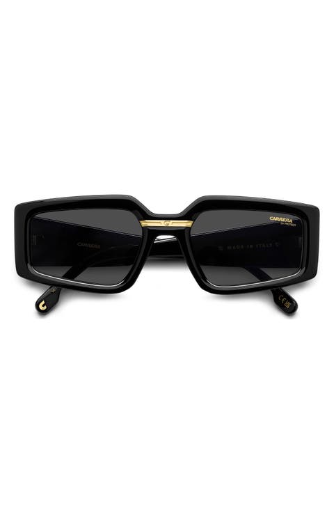 Victory 55mm Square Geometric Sunglasses