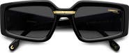 Carrera Eyewear Victory 55mm Square Geometric Sunglasses