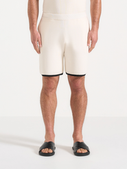 Manière De Voir Regis Contrast Detail Knit Shorts