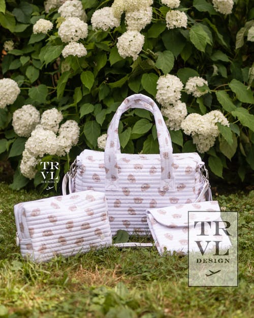 Trvl Design Macaron Quilted Stroller Bag In Multi
