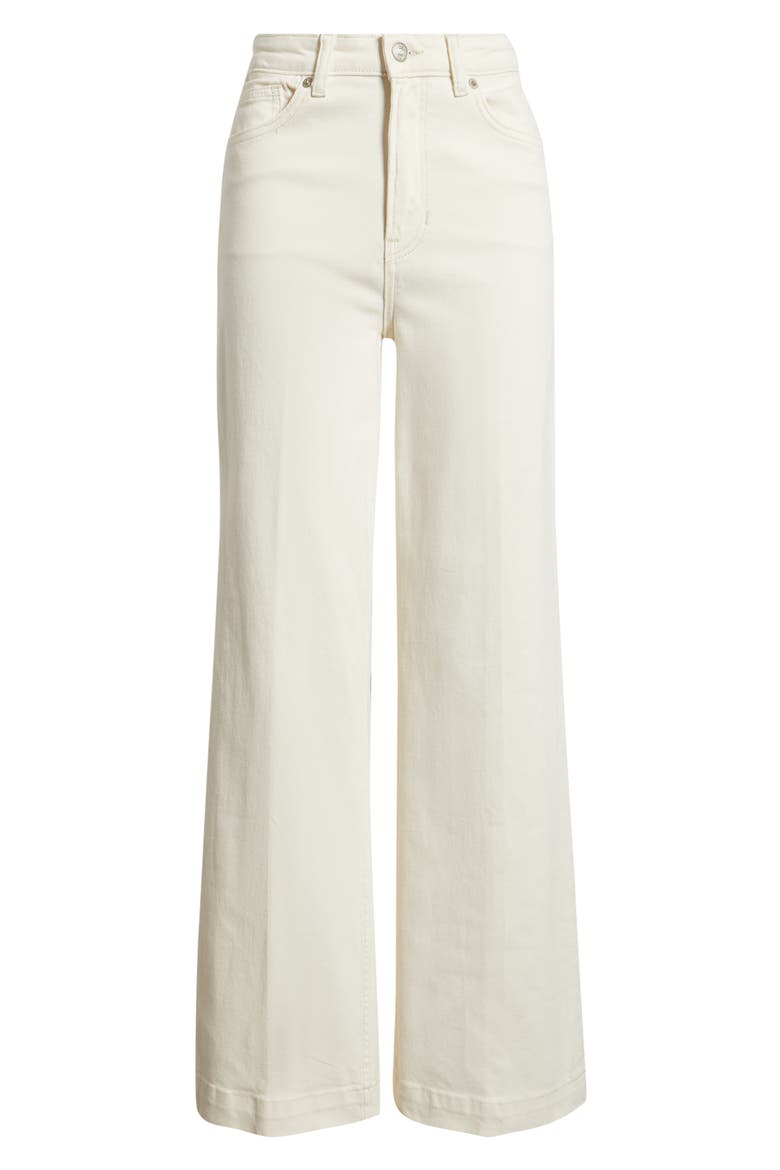 Bex Super Stretch Wide Leg Jeans, Alternate, color, FIOR DI LATTE
