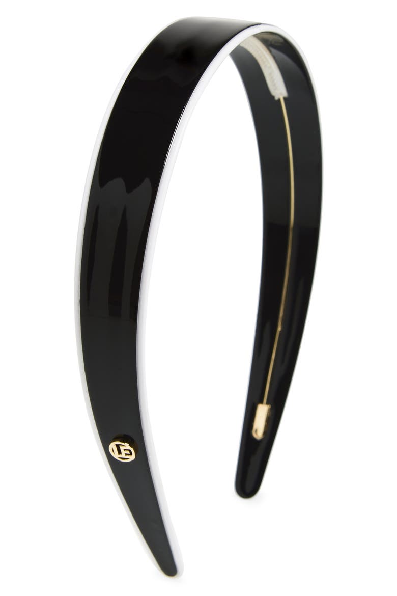 Alessia Headband, Main, color, BLACK/ WHITE