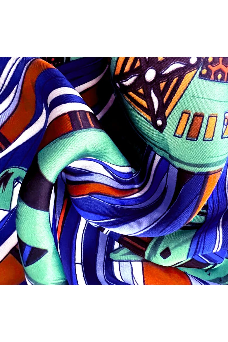 The Everly - Lightweight Scarf, Alternate, color, Multi-Color