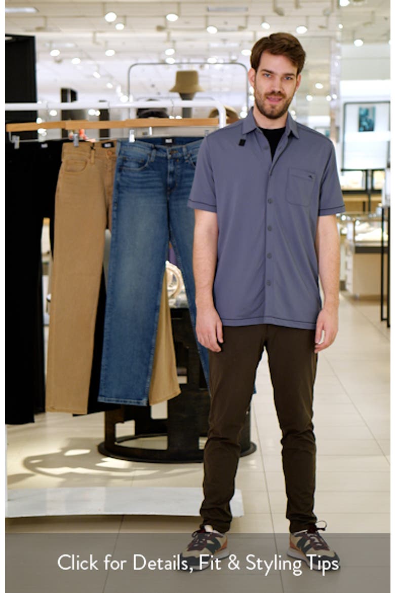 Costa Wave Short Sleeve Button-Up Shirt video