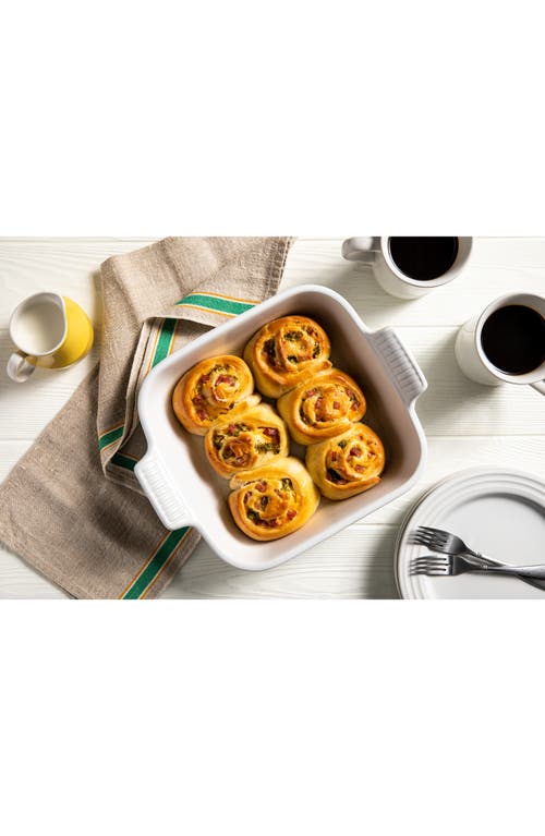 Le Creuset Heritage Square Dish/3 Qt. In White