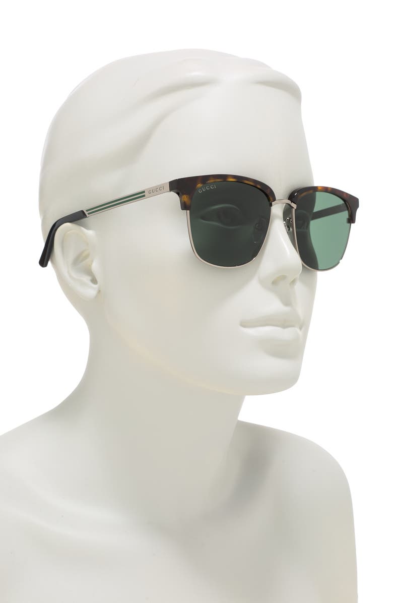 Gucci 55mm Square Sunglasses, Alternate, color,