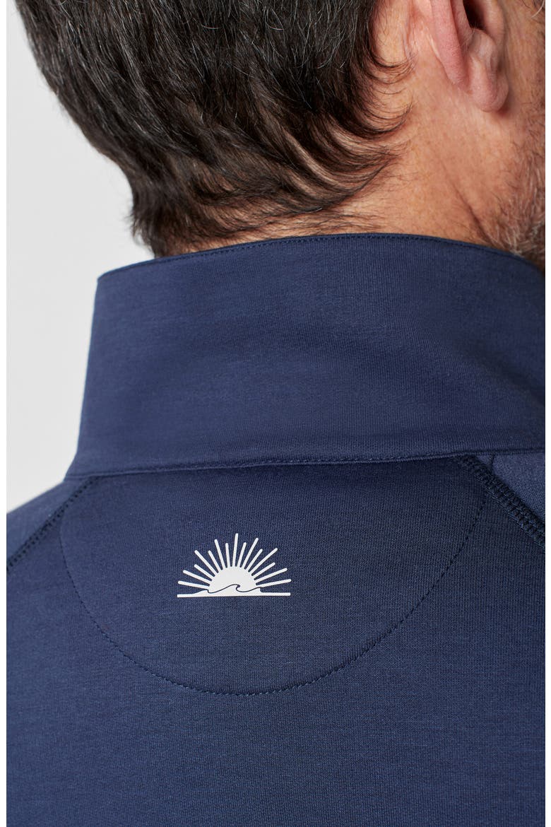 Movement Stretch Half Zip Pullover, Alternate, color, BLUE NIGHTS