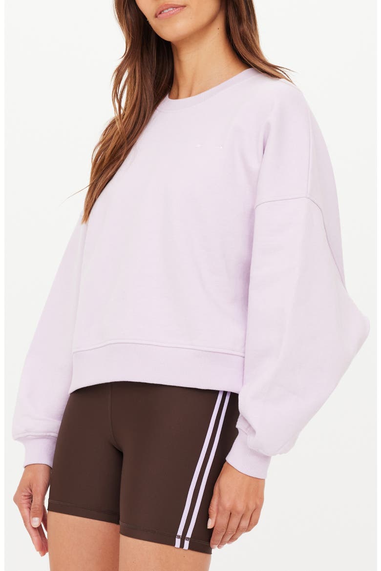 Paloma Organic Cotton Sweatshirt, Alternate, color, LILAC