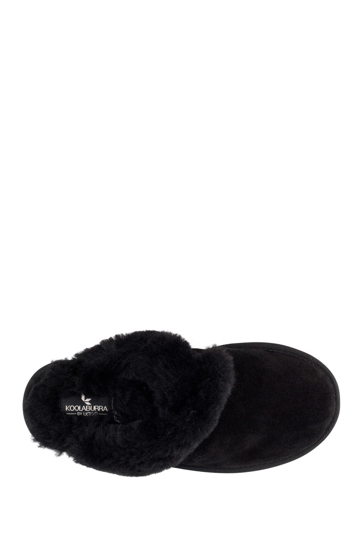 Koolaburra by UGG<sup>®</sup> Milo Genuine Shearling Scuff Slipper, Alternate, color, 