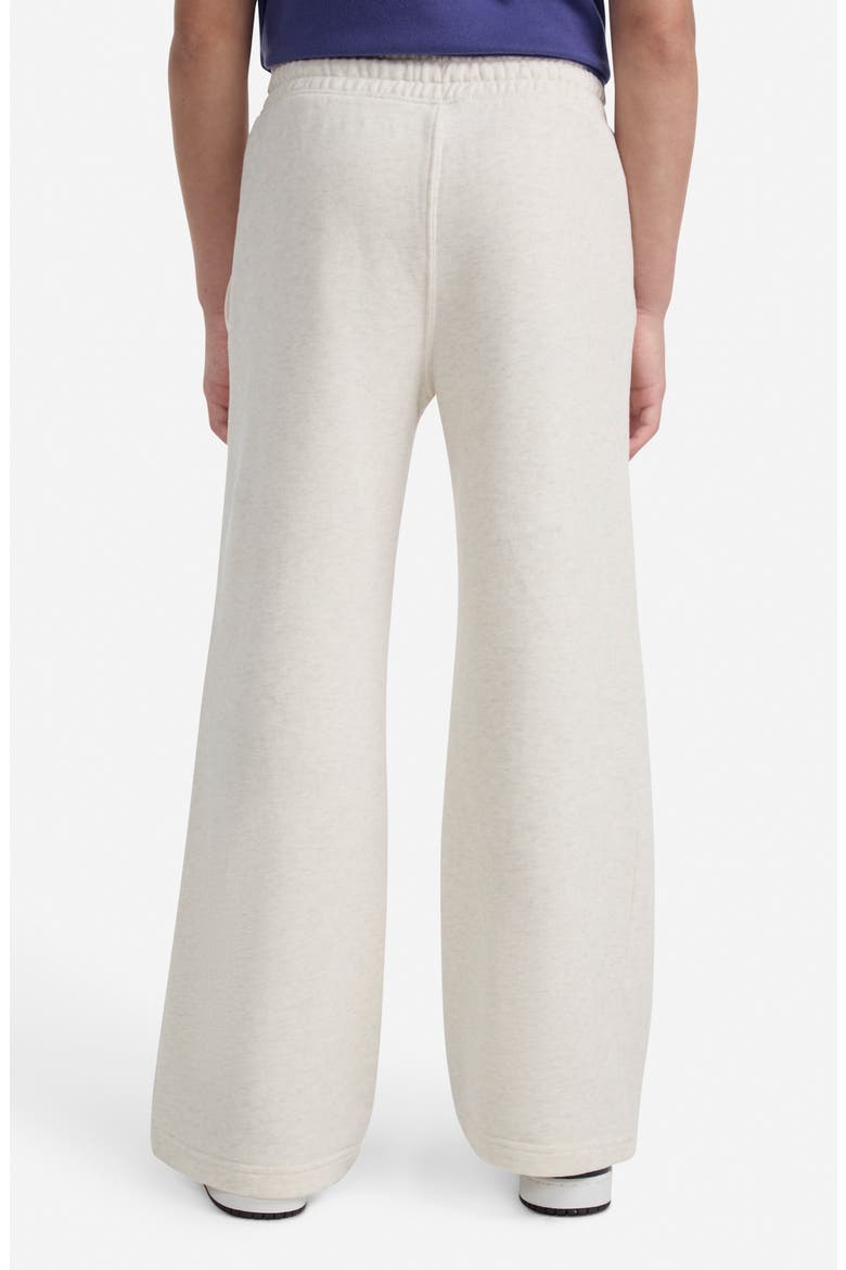 Kids' Essential Wide Leg Fleece Sweatpants, Alternate, color, J82ANF OAT