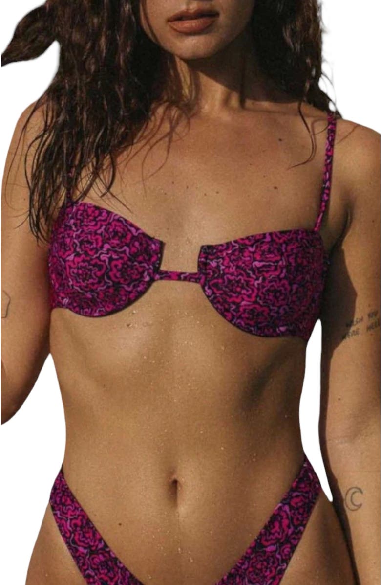 Bright Swimwear Lola Top, Alternate, color, Euphoria