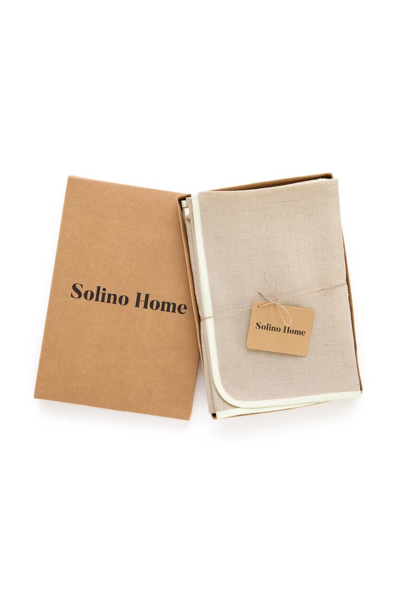 Linen Dinner Napkins Set of 4, 20 x 20" - Kensington, Alternate, color, Natural
