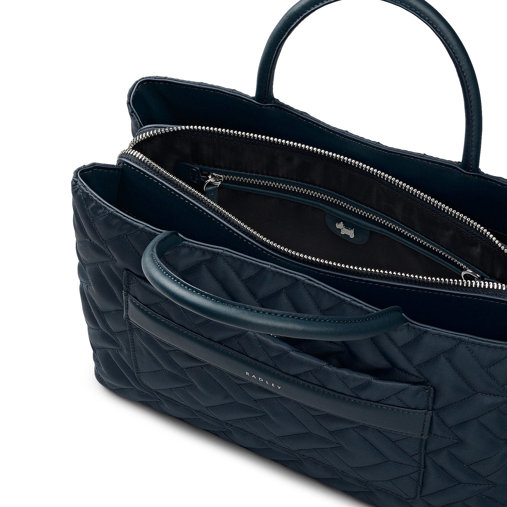 Radley Holland Park - Quilt Medium Ziptop Satchel Bag, Alternate, color, Teal