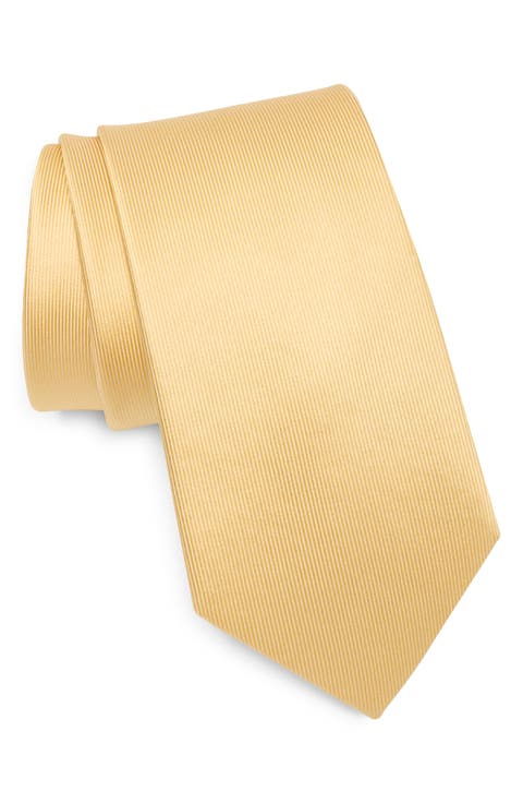 Solid Silk Tie