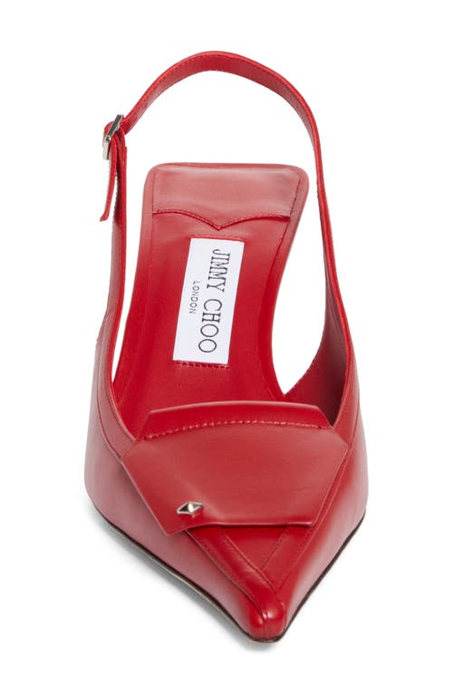 JIMMY CHOO JIMMY CHOO FRANCES POINTED TOE SLINGBACK PUMP