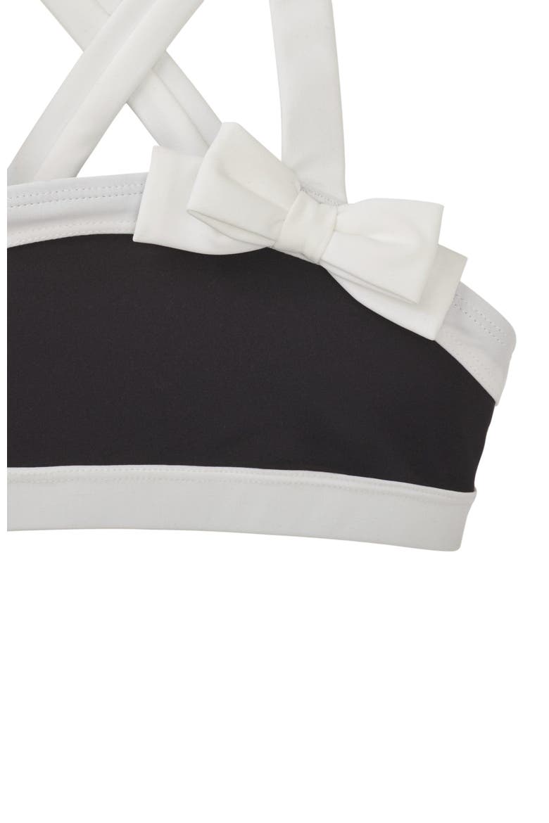 Girls' Bikini Swim Set, Kids, Alternate, color, Black