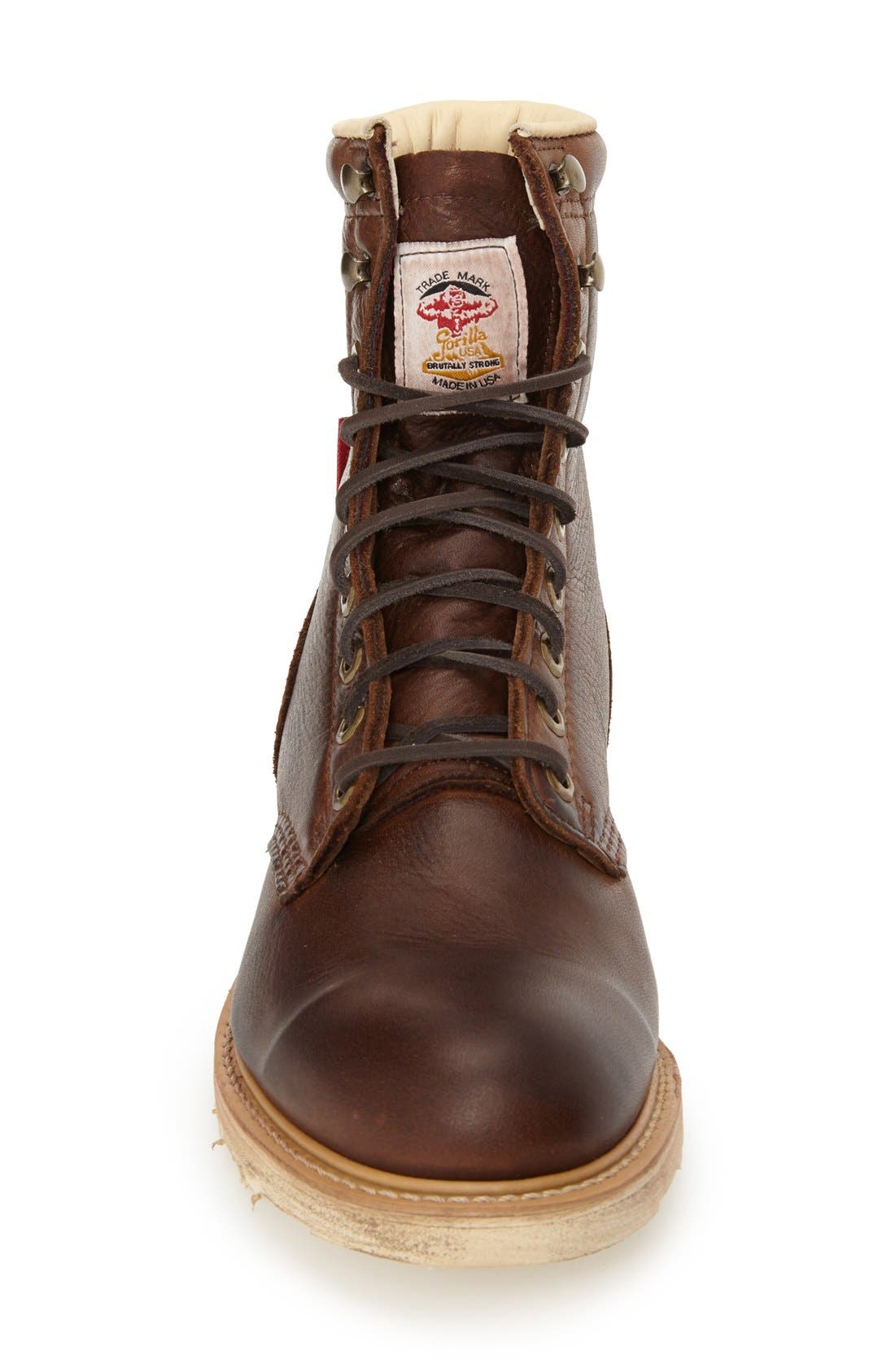 Gorilla USA High Lace Up Boot, Alternate, color, 