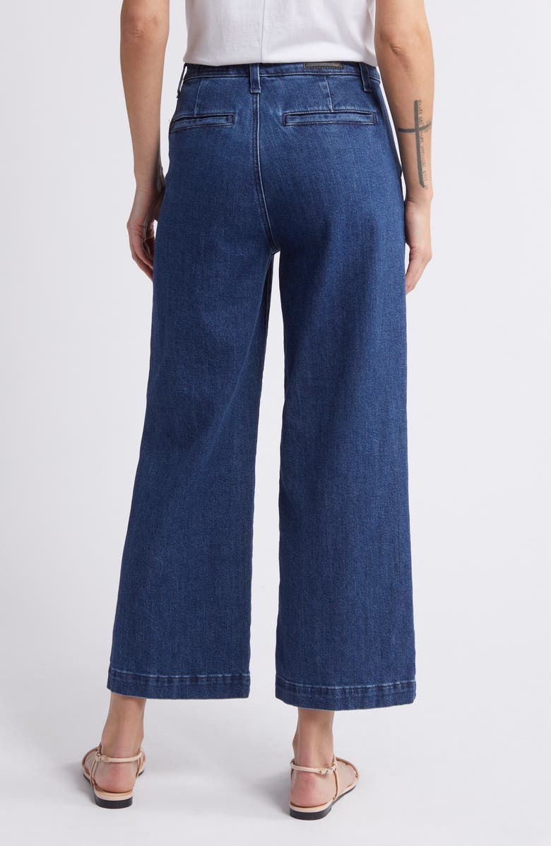 AG Daneel High Waist Ankle Wide Leg Jeans, Alternate, color, 