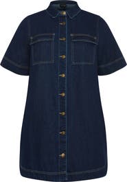 City Chic Jojo Denim Dress