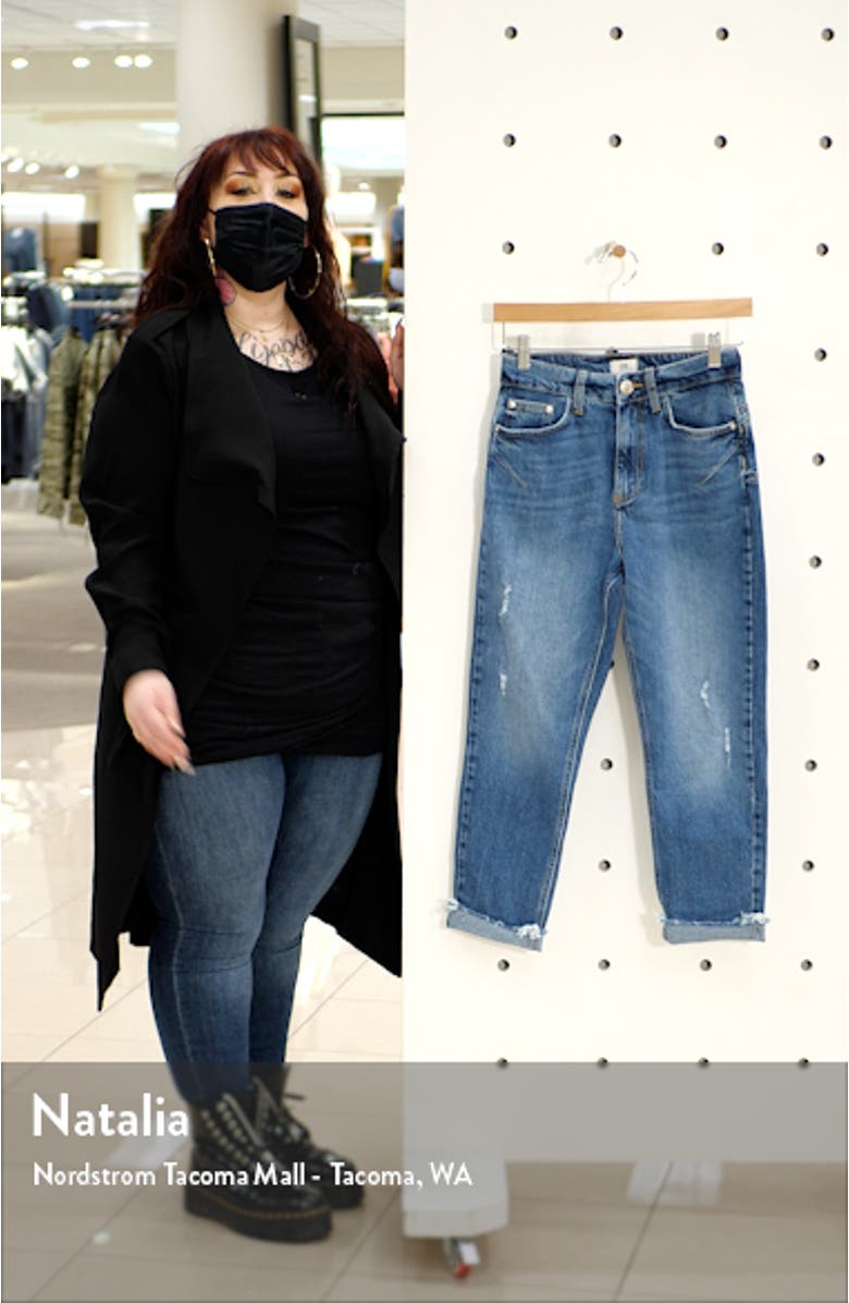 Carrie High Waist Mom Jeans, sales video thumbnail