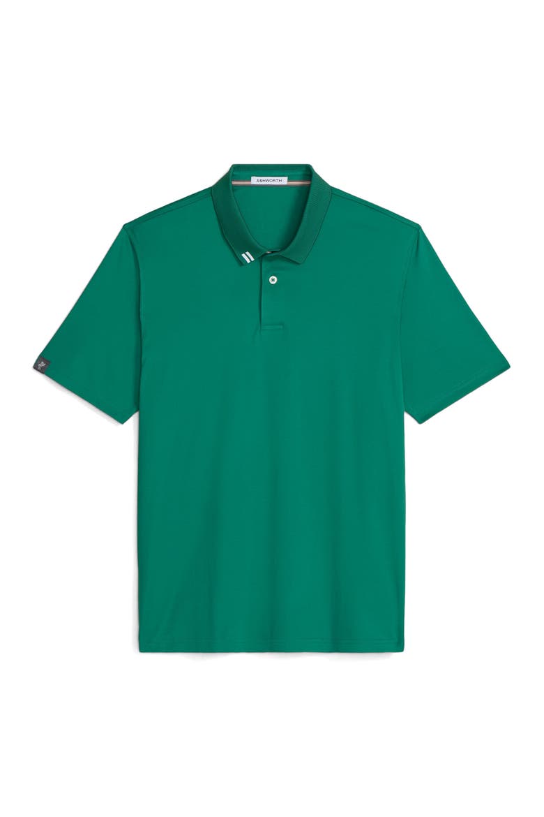 2Bar Solid Polo, Main, color, Club Green