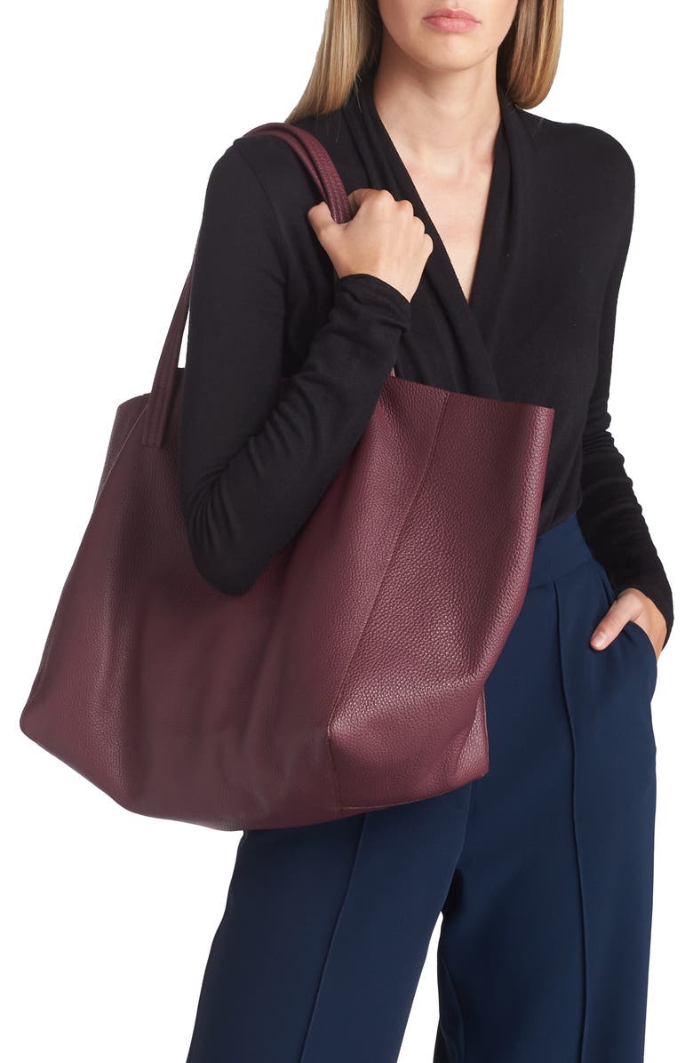 Kurt Geiger London Violet Leather Tote, Alternate, color,