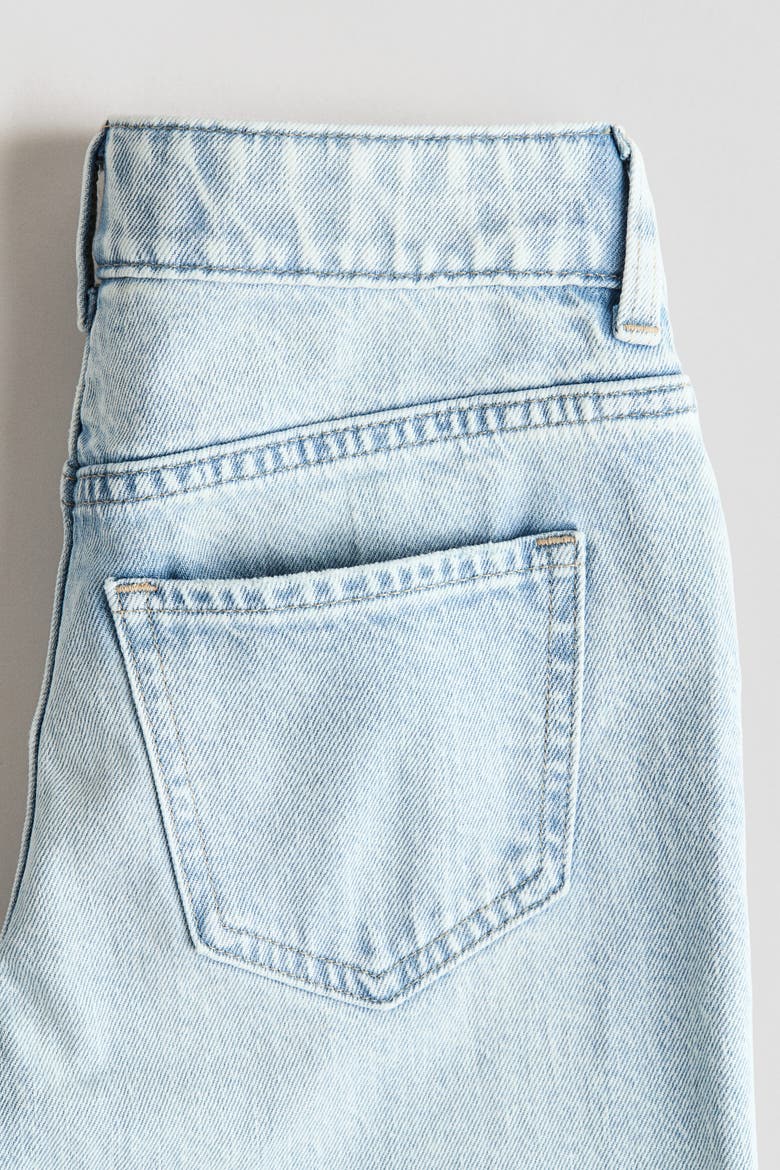 Baggy Fit Bootcut Leg Jeans, Alternate, color, Light denim blue