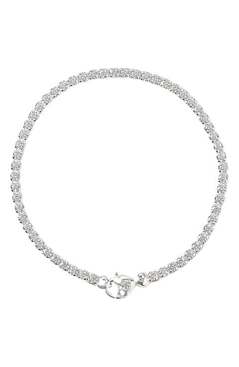 Primavera Made in Italy Cubic Zirconia Tennis Bracelet