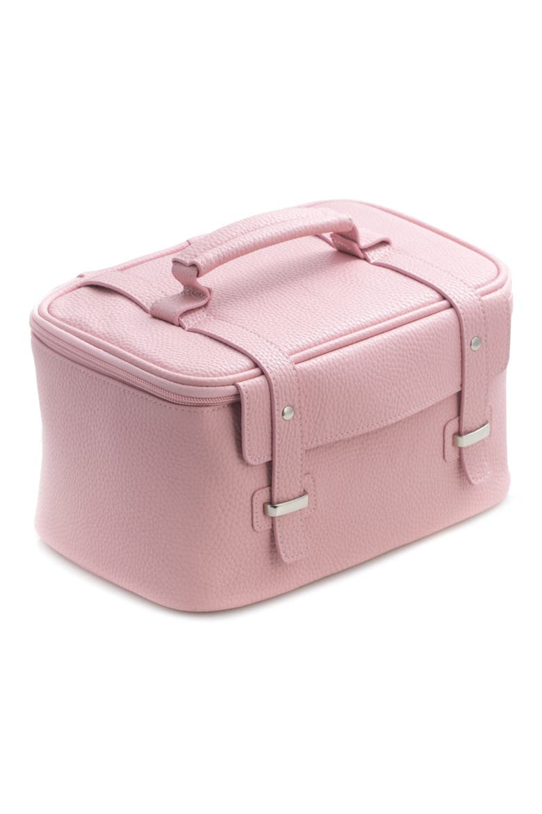 Travel Makeup Case, Main, color, PINK