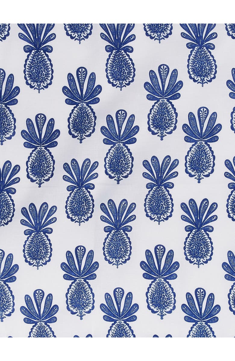 La DoubleJ Placemats Set Of 2 (35X45) Pineapple Blue, Alternate, color, Pineapple Blue