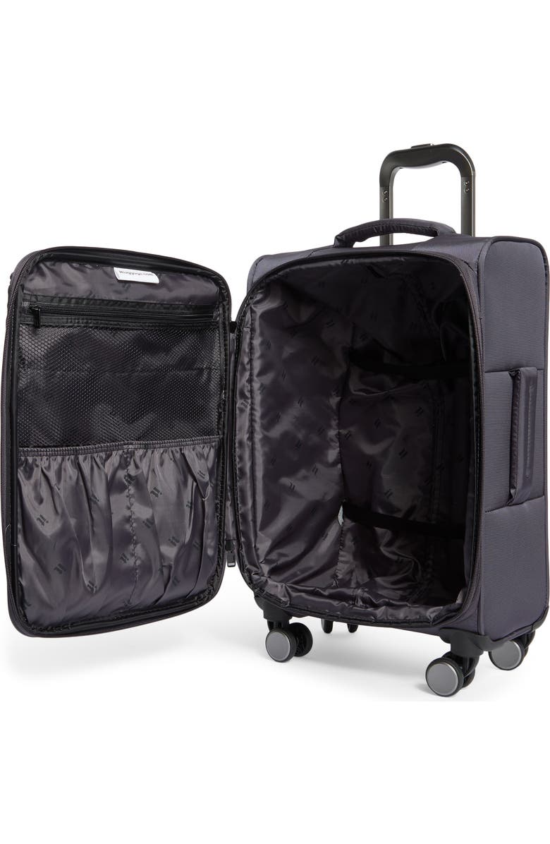 IT LUGGAGE Fusional 21-Inch Softside Carry-On Luggage, Alternate, color, Warm Charcoal