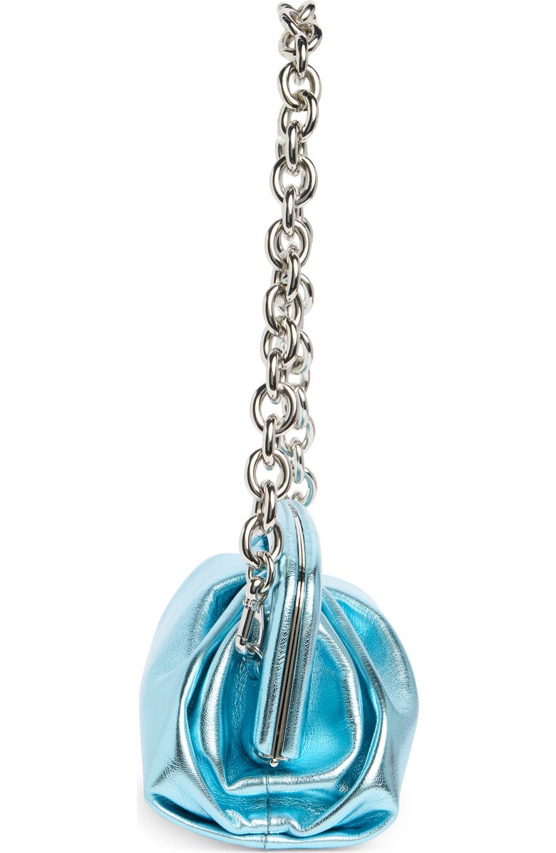 Stuart Weitzman The Moda Frame Top Shoulder Bag, Alternate, color, Air